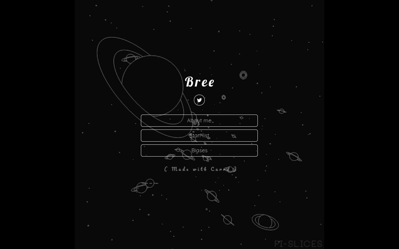 Carrd profile picture for @bree